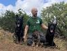 Danka con su hijo Bruko de Oquiman y Búnker de Oquiman ,el abuelo de Danka